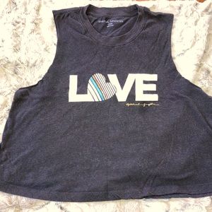 Spiritual gangster LOVE tank, size Large